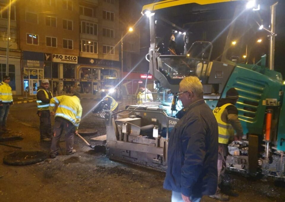 Asfaltarea bulevardului principal din Suceava s-a încheiat