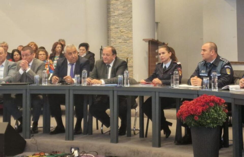 Gheorghe Flutur la ședința directorilor de scoli