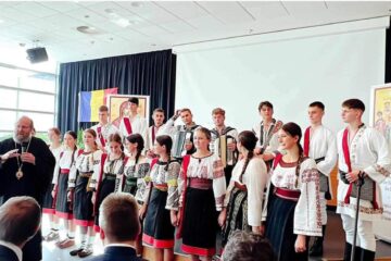 Grupul vocal-tradițional „Ai lui Ștefan, noi oșteni” in Germania