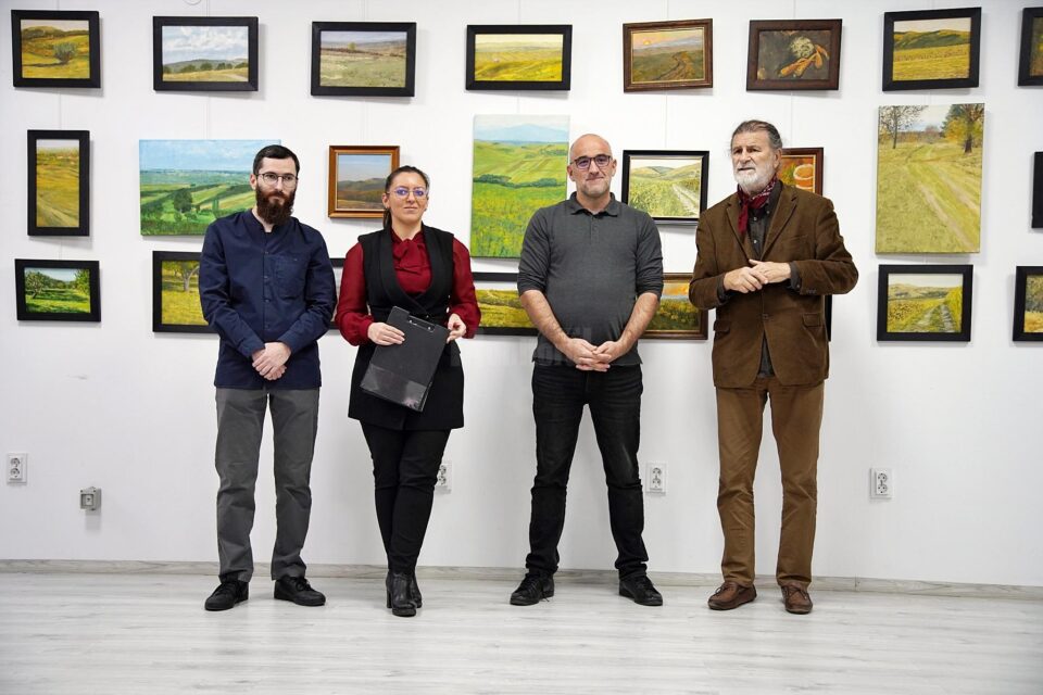 Artistul Daniel Pintilei și-a expus lucrările la Galeria de Artă Zamca
