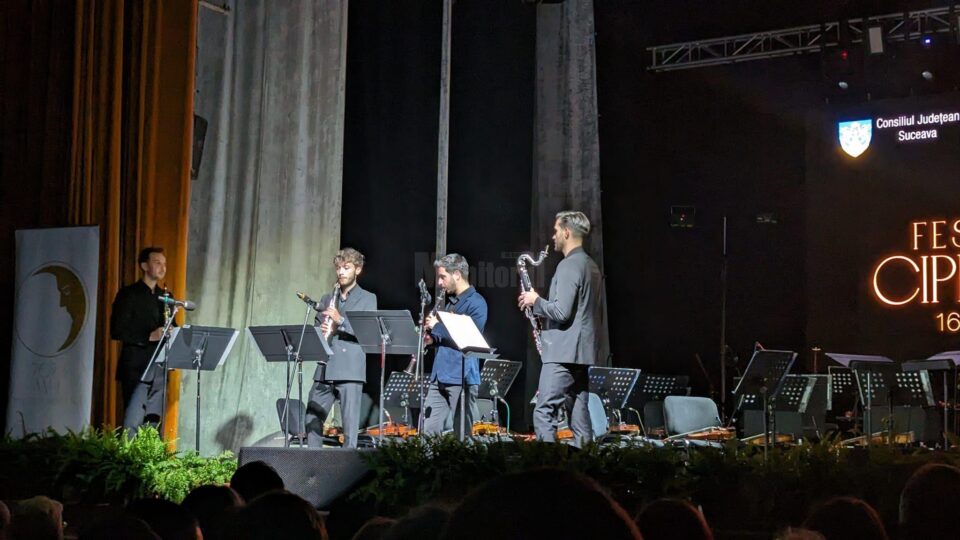 Cvartetul Promusica Academica din Iași a obținut Trofeul Festivalului Internațional „Ciprian Porumbescu”, ediția 2023