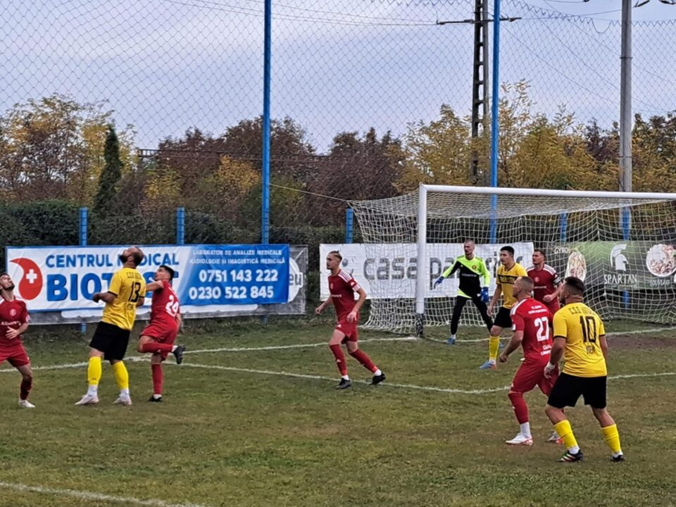 Partida de la Liteni s-a încheiat cu victoria gazdelor