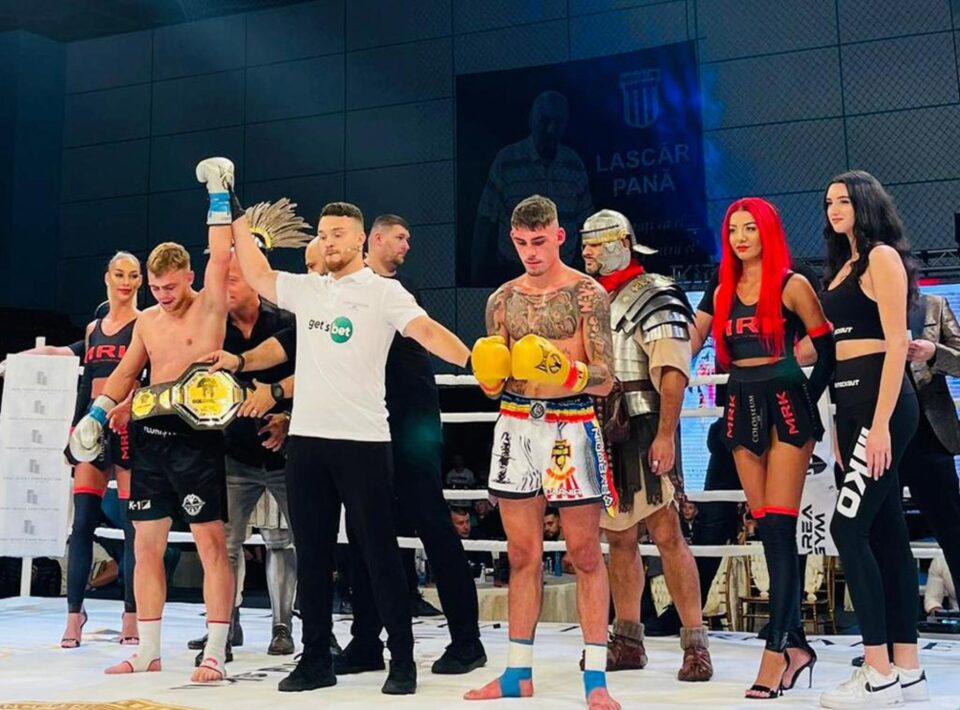 Bogdan Floriștean a cucerit centura mondiala Colosseum Tournament