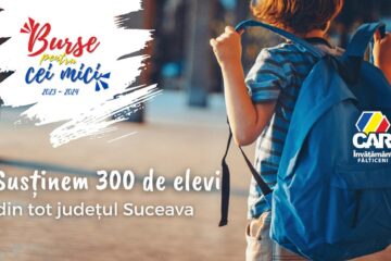 300 de burse pentru cei mai buni elevi din județul Suceava, acordate de CAR Învățământ Fălticeni