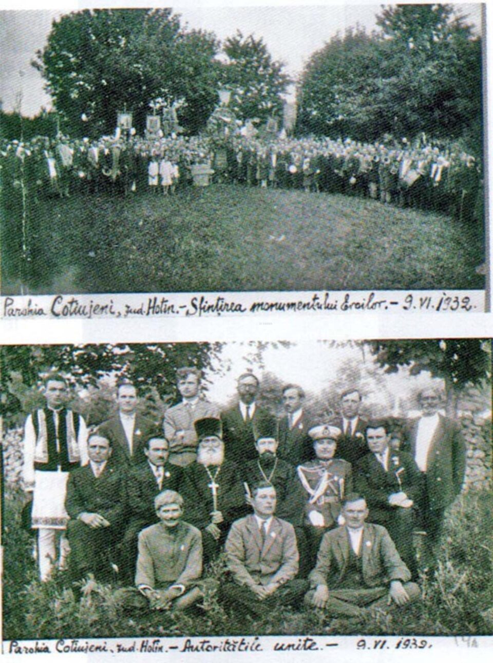 Monumentele românești interbelice din episcopia Hotinului