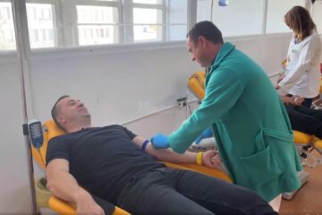 Lucian Harșovschi este donator de sânge de 23 de ani și îndeamnă cât mai mulți suceveni să facă asta - „Donând sânge putem salva o viață!”