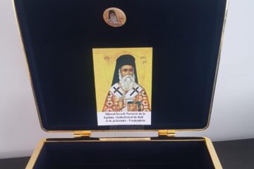 Moaștele Sf. Ierarh Nectarie, aduse din Grecia la Biserica din Fetești