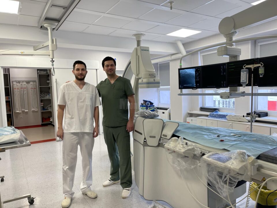 Doctorii Laurian Blaga și Paul Turcoman