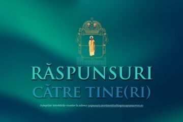 Răspunsuri către TINE(ri)