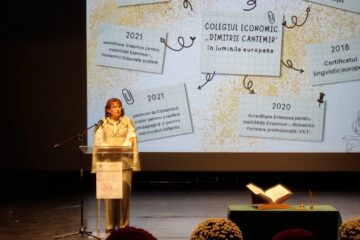 Prof. Eugenia Trufin, directoarea colegiului