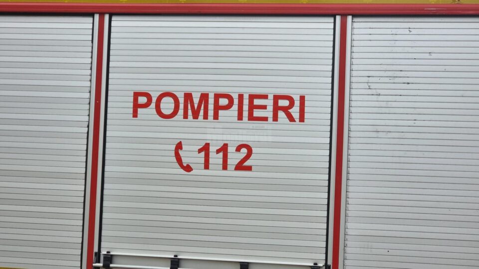 La fața locului au fost chemați pompierii