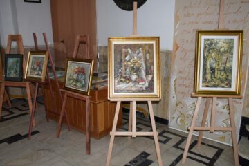 Vernisajul expoziției „Anotimpurile artei” a artistului plastic Iosif Csukat