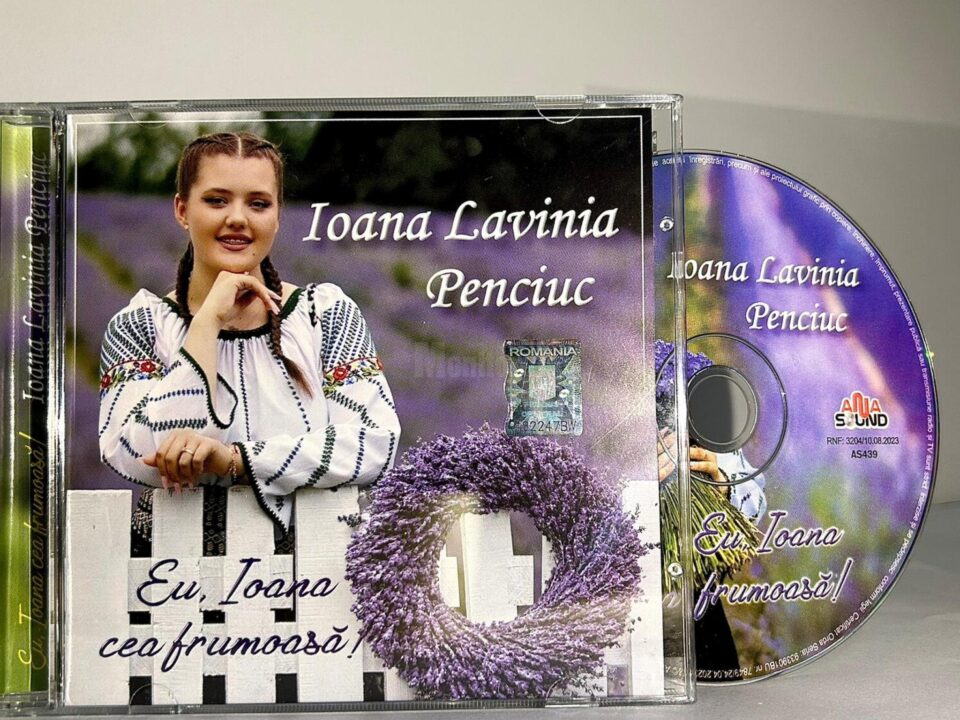 Ioana Penciuc, o fată de numai 16 ani, și-a lansat primul album discografic, intitulat „Eu, Ioana cea frumoasă!”