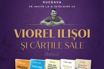 Întâlnire cu scriitorul Viorel Ilișoi și cărțile sale, vineri, la Biblioteca Bucovinei