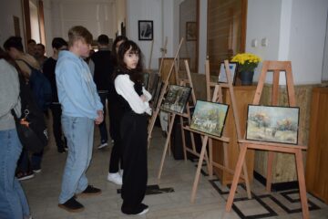 Vernisajul expoziției „Anotimpurile artei” a artistului plastic Iosif Csukat