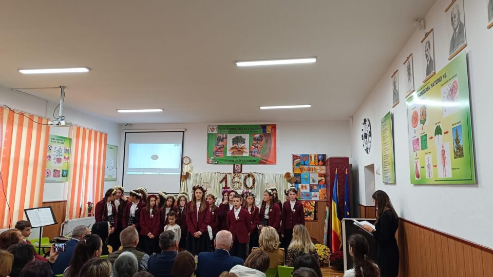 Școala Gimnazială Iaslovăț, la ceas aniversar