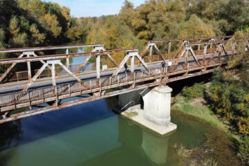 Podul peste Siret, de la Zvoriștea