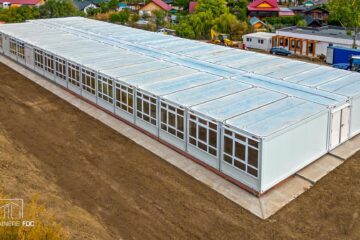 Grădiniță nouă pentru 130 de copii, amenajată din module Containere FDC