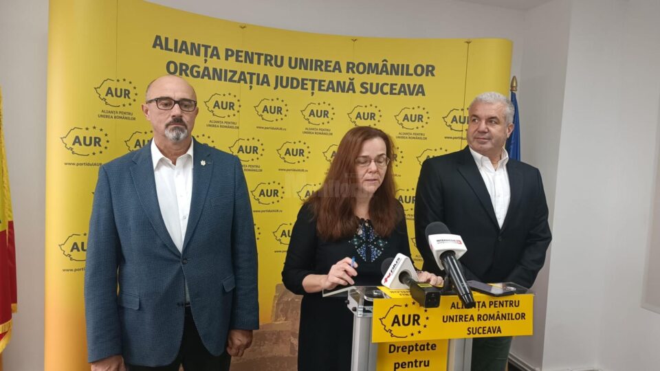 Conferintă de presă AUR Suceava