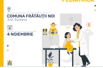 Circa 100 de copii din Frătăuții Noi vor fi consultați gratuit, sâmbătă, de „Caravana cu Medici”
