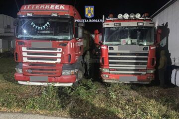 Cele două tiruri confiscate