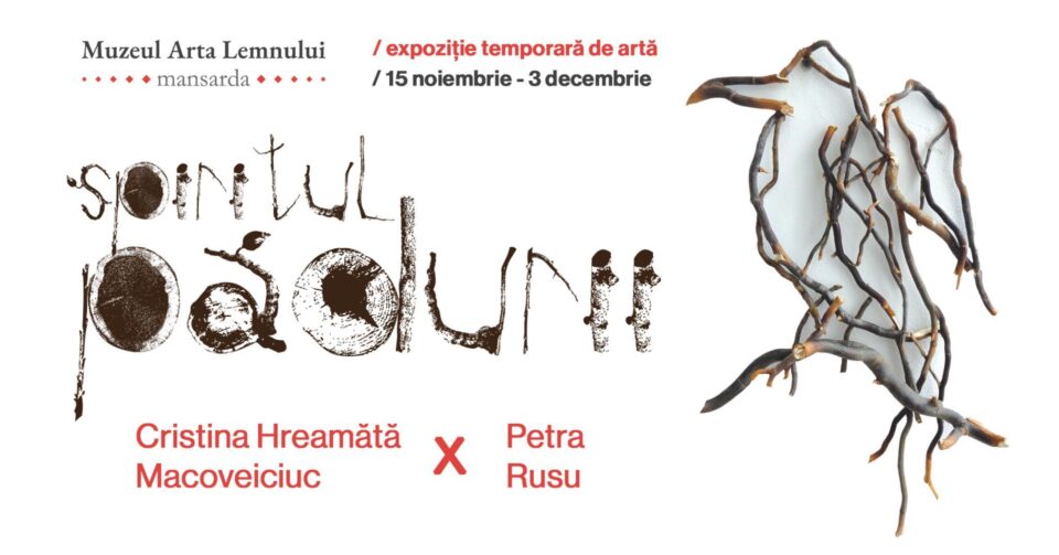 Artistele Cristina Hreamătă Macoveiciuc și Petra Rusu vor expune la Muzeul Arta Lemnului din Câmpulung Moldovenesc Artistele Cristina Hreamătă Macoveiciuc și Petra Rusu vor expune la Muzeul Arta Lemnului din Câmpulung Moldovenesc