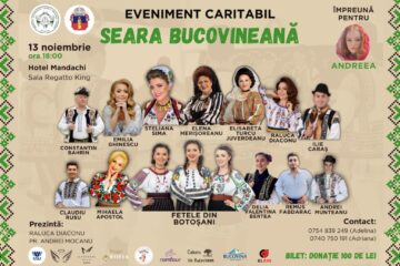 Eveniment caritabil organizat de ASCOR Suceava, pentru tânăra Andreea Anița, din Fălticeni, diagnosticată cu cancer