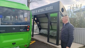Stații moderne de autobuz la Moara