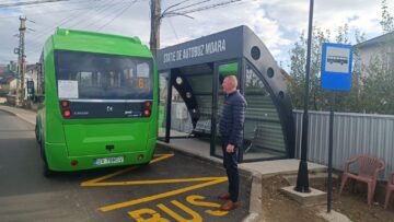 Stații moderne de autobuz la Moara