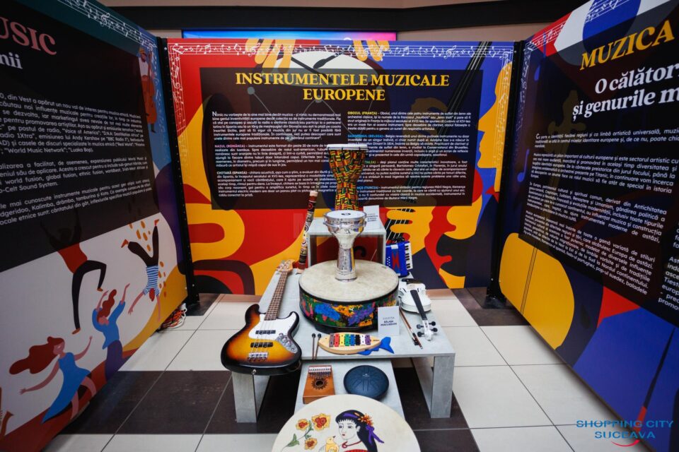 Expoziția „The Musical Man”, cu instrumente muzicale și sonorități din peste 15 țări, la Shopping City Suceava 3