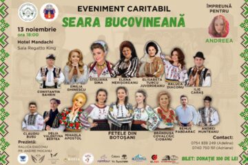 Seara Bucovineană – eveniment caritabil, organizat de ASCOR Suceava