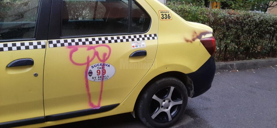 Mașini vandalizate