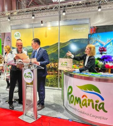 Comuna Ciocănești, din Țara Dornelor, a fost premiată de ministrul Economiei Antreprenoriatului și Turismului, Ștefan-Radu Oprea