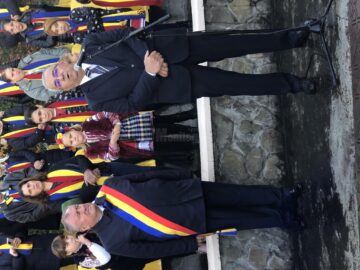 Ziua Veteranilor a fost comemorată la monumentul eroului poet Ioan Grosaru din satul Păiseni