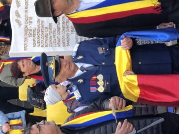 Ziua Veteranilor a fost comemorată la monumentul eroului poet Ioan Grosaru din satul Păiseni