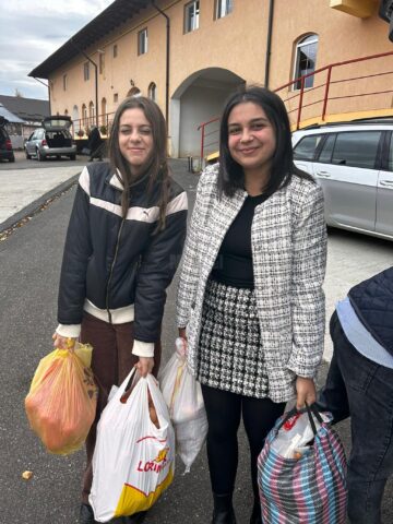 O săptămână de generozitate, cu donații de fructe și legume, la Liceul Tehnologic „Iorgu Vârnav Liteanu” din Liteni