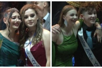 Miss și Mister Boboc - Daria Balan și Alexandru Păduraru sursa FOTO Nisteriuc Roberto Valentin și Girigan Andrei