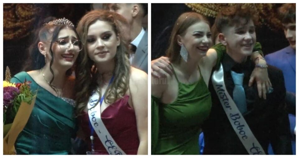 Miss și Mister Boboc - Daria Balan și Alexandru Păduraru sursa FOTO Nisteriuc Roberto Valentin și Girigan Andrei