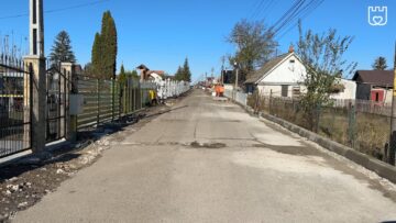 Strada Slt. Turturică se reface total, pe o porțiune de 500 de metri