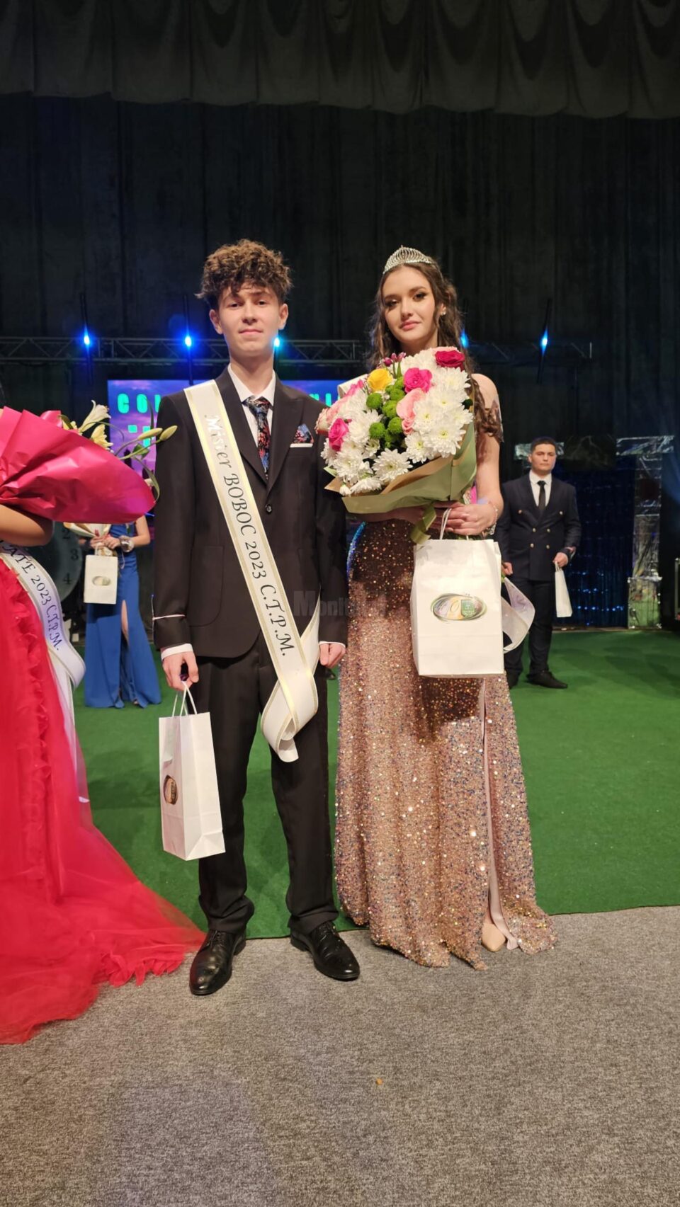 Miss și Mister Boboc - Elena Moldovan și Alberto Domonco