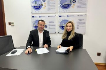 Viceprimarul Lucian Harșovschi la sediul Direcției Generale de Implementare a Planului Național de Redresare și Reziliență