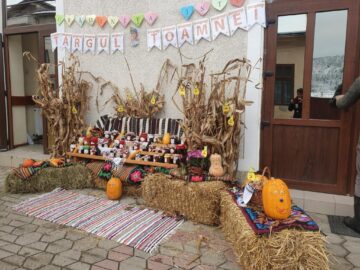 „Târgul de toamnă”, acțiune caritabilă la care au participat zeci de copii din Moldovița