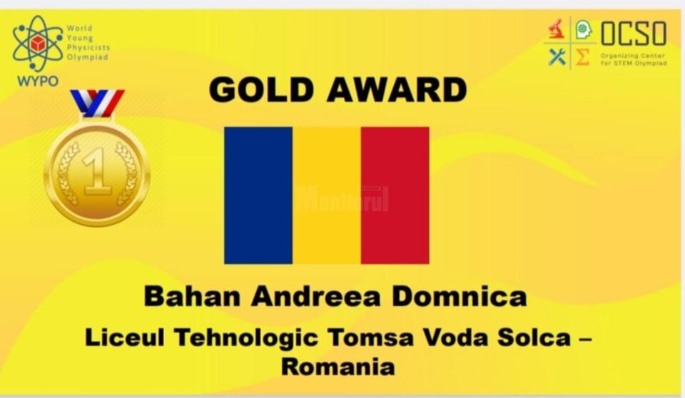 Distincțiile elevei