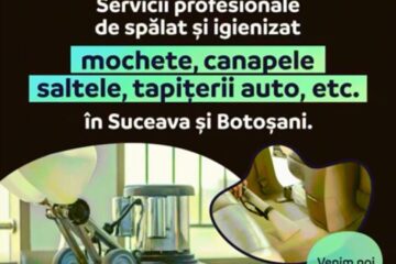 Canapele, tapițerii de casă și auto, curățate cu profesionalism de CleanArt Suceava