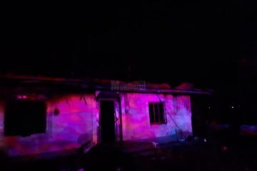 Casa afectată grav de incendiul de la Mitocaș