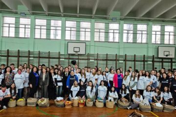 „Săptămâna fructelor și legumelor donate”, la Colegiul Tehnic Rădăuți