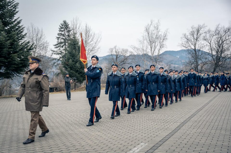 99 de ani de la infiintarea Colegiului militar, Foto elev fruntaș Matei Trofin
