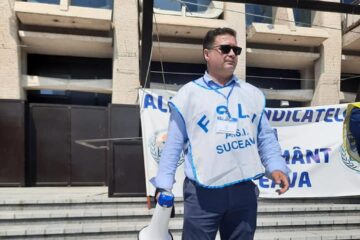 Prof. Giani Leonte, președintele Alianței Sindicatelor din Învățământ (ASI) Suceava