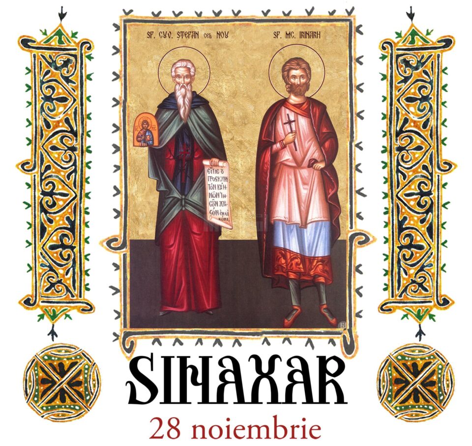 Sinaxar 28 noiembrie 2023