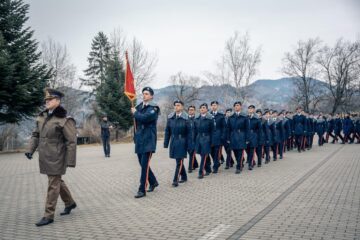 99 de ani de la înființarea Colegiului Militar, Foto elev fruntaș Matei Trofin